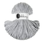 Шнур Bobbiny Classic 4 мм Light Grey, 100 м
