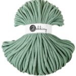 Шнур Bobbiny Jumbo 9 мм Aloe, 30 м
