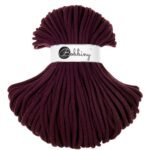 Шнур Bobbiny Jumbo 9 мм Burgundy, 30 м
