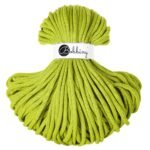 Шнур Bobbiny Jumbo 9 мм Dopamine Lime, 30 м
