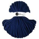 Шнур Bobbiny Jumbo 9 мм Ink Blue, 30 м