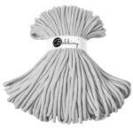 Шнур Bobbiny Jumbo 9 мм Light Grey, 30 м