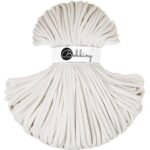 Шнур Bobbiny Jumbo 9 мм Off White, 30 м