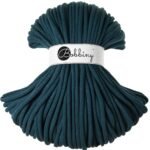 Шнур Bobbiny Jumbo 9 мм Peacock Blue, 30 м