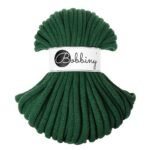 Шнур Bobbiny Jumbo 9 мм Pine Green, 30 м