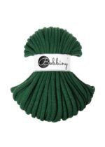 Шнур Bobbiny Jumbo 9 мм Pine Green, 30 м