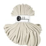 Шнур Bobbiny Jumbo 9 мм Shiny Cashmere Beige, 30 м