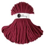 Шнур Bobbiny Jumbo 9 мм Wine Red, 30 м
