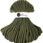 Шнур Bobbiny Jumbo 9 мм Avocado, 100 м