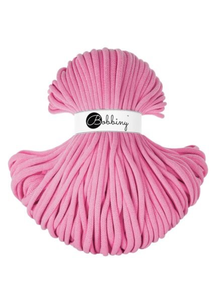 Шнур Bobbiny Jumbo 9 мм Bubblegum Pink, 100 м