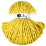 Шнур Bobbiny Jumbo 9 мм Canary Yellow, 100 м