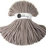 Шнур Bobbiny Jumbo 9 мм Coffee, 100 м