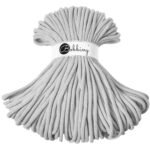 Шнур Bobbiny Jumbo 9 мм Light Grey, 100 м