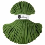 Шнур Bobbiny Jumbo 9 мм Moss Green, 100 м