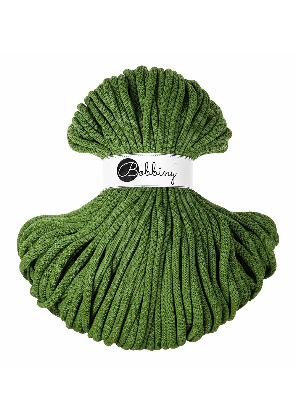 bobbiny-jumbo-9mm-moss-green-img Шнур Bobbiny Jumbo 9 мм Moss Green, 100 м - Зображення 1