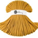 Шнур Bobbiny Jumbo 9 мм Mustard, 100 м
