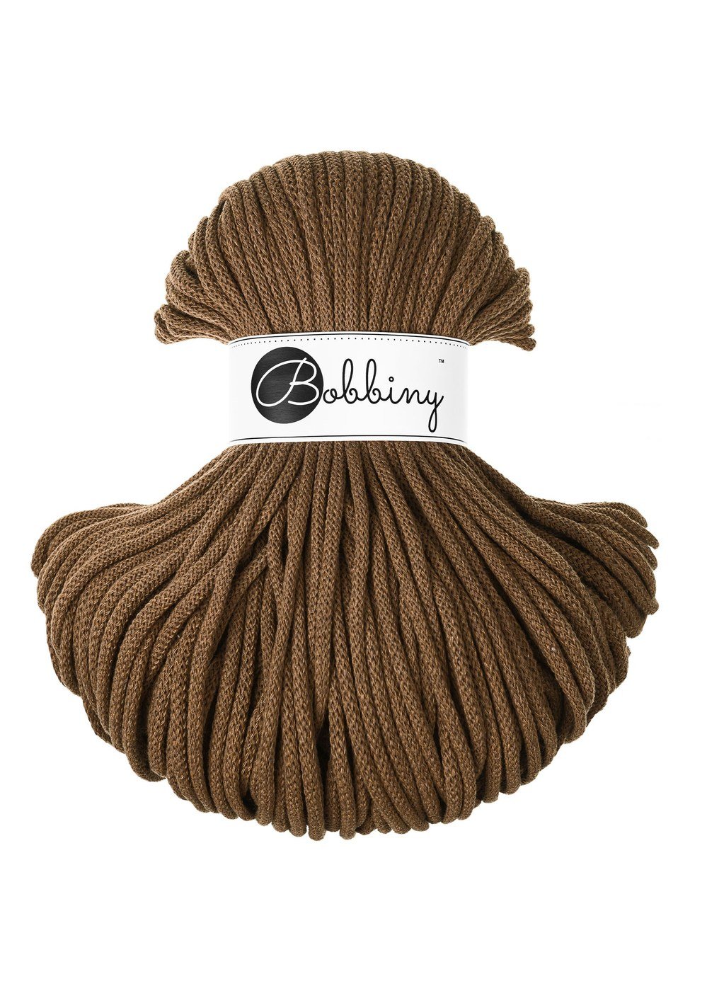 bobbiny-jumbo-9mm-nut-brown-img Шнур Bobbiny Jumbo 9 мм Nut Brown, 100 м - Зображення 1