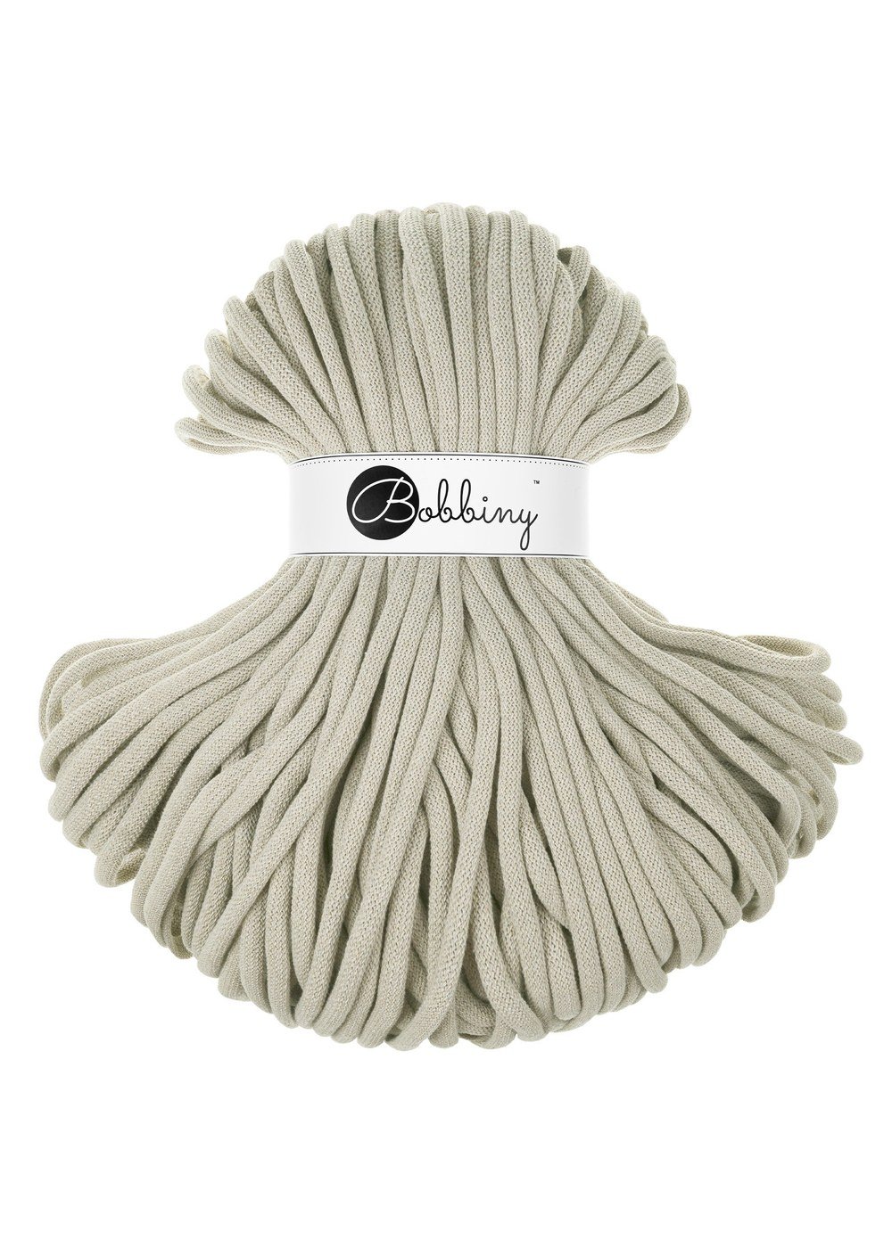 bobbiny-jumbo-9mm-pale-olive-img Шнур Bobbiny Jumbo 9 мм Pale Olive, 100 м - Зображення 1