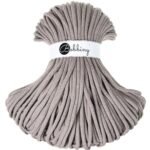 Шнур Bobbiny Jumbo 9 мм Pearl, 100 м
