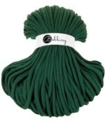 Шнур Bobbiny Jumbo 9 мм Pine Green, 100 м