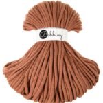 Шнур Bobbiny Jumbo 9 мм Terracotta, 100 м