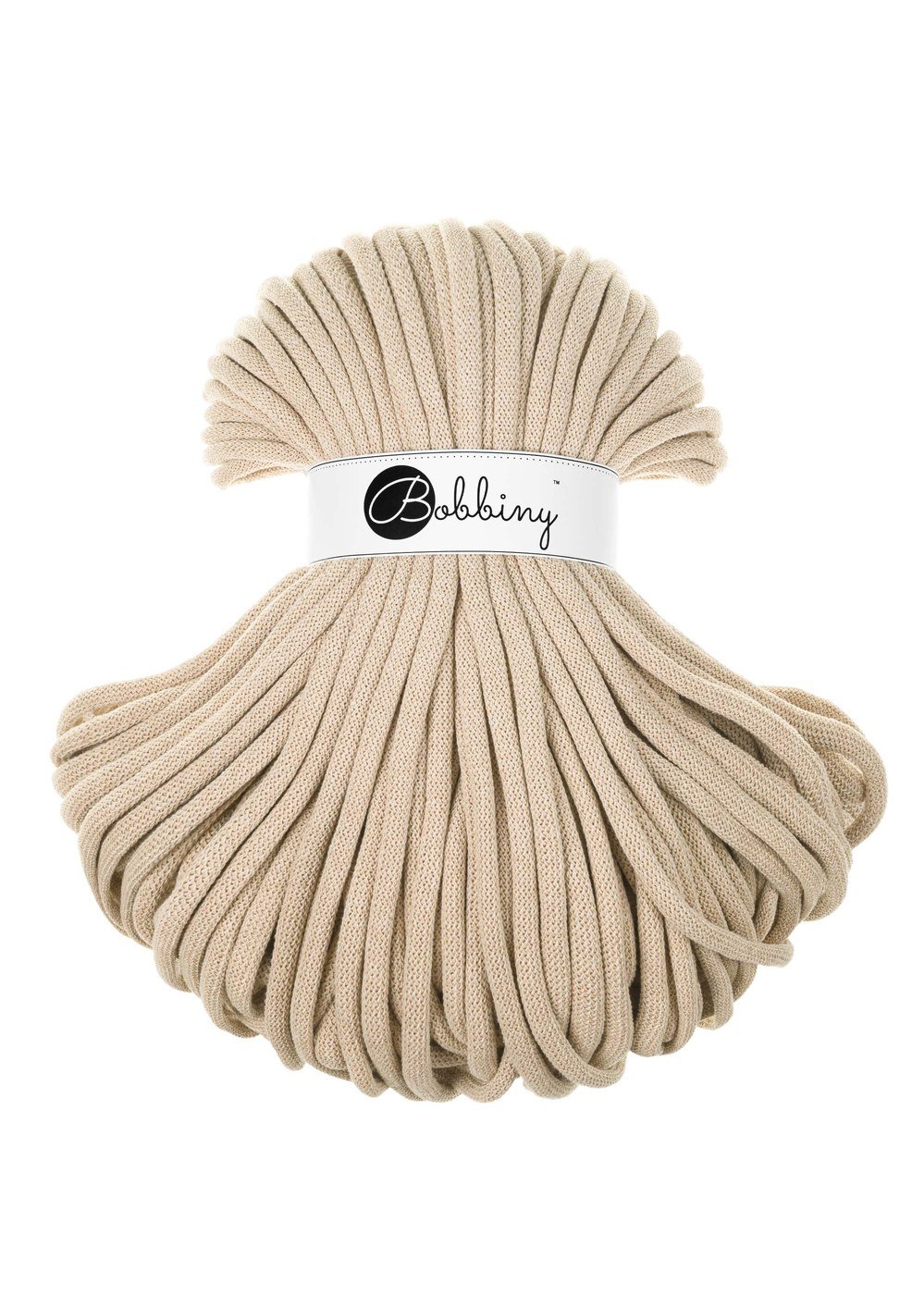 bobbiny-jumbo-9mm-warm-beige-img Шнур Bobbiny Jumbo 9 мм Warm Beige, 100 м - Зображення 1