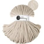 Шнур Bobbiny Jumbo Soft 8 мм Beige, 100 м