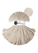 Шнур Bobbiny Jumbo Soft 8 мм Beige, 100 м