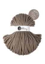 Шнур Bobbiny Jumbo Soft 8 мм Coffee, 100 м