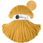 Шнур Bobbiny Jumbo Soft 8 мм Mustard, 100 м
