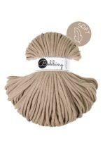 Шнур Bobbiny Jumbo Soft 8 мм Sand, 100 м