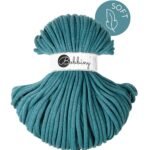 Шнур Bobbiny Jumbo Soft 8 мм Teal, 100 м