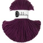 Шнур Bobbiny Junior 3 мм Aubergine, 100 м