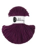 Шнур Bobbiny Junior 3 мм Aubergine, 100 м