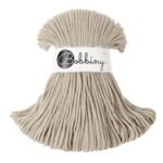 Шнур Bobbiny Junior 3 мм Beige, 100 м