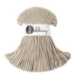 Шнур Bobbiny Junior 3 мм Beige, 100 м