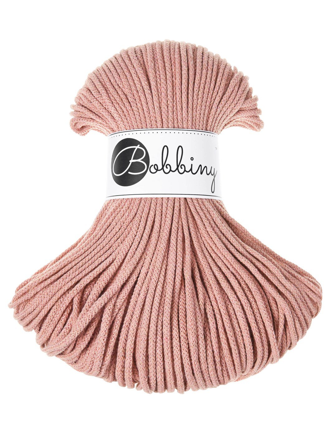 bobbiny-junior-3mm-blush-img Шнур Bobbiny Junior 3 мм Blush, 100 м - Зображення 1
