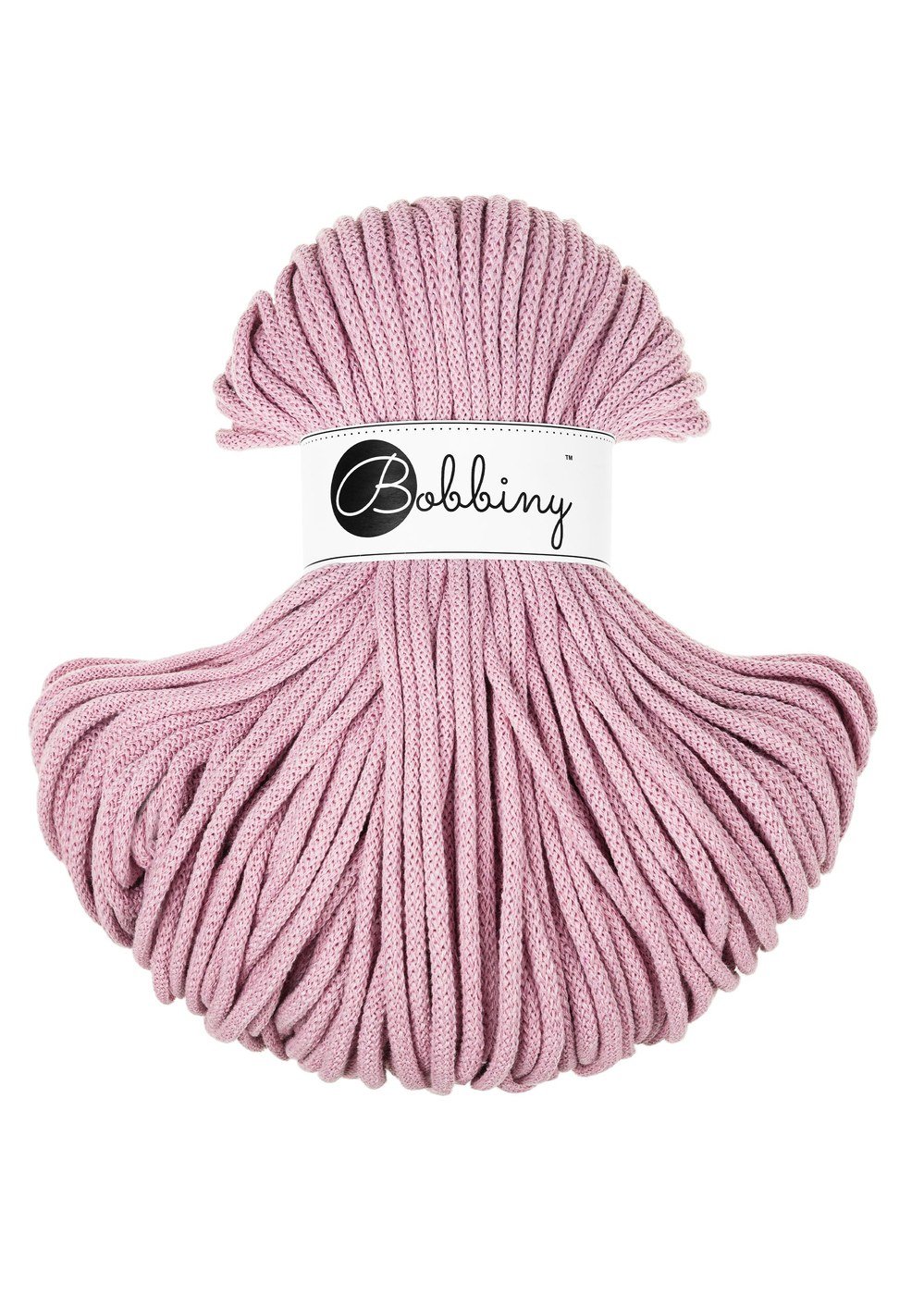 bobbiny-junior-3mm-dusty-rose-img Шнур Bobbiny Junior 3 мм Dusty Rose, 100 м - Зображення 1