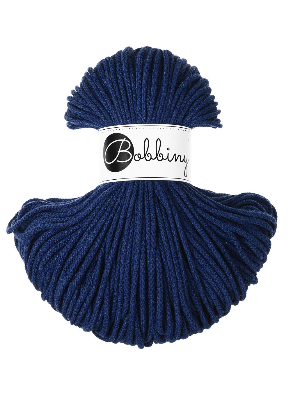 bobbiny-junior-3mm-ink-blue-img Шнур Bobbiny Junior 3 мм Ink Blue, 100 м - Зображення 1