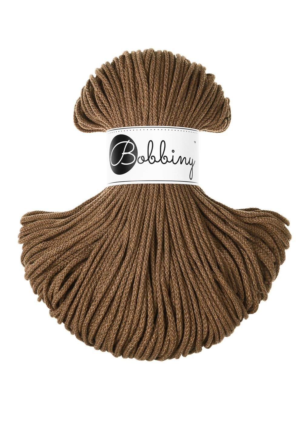 bobbiny-junior-3mm-nut-brown-img Шнур Bobbiny Junior 3 мм Nut Brown, 100 м - Зображення 1