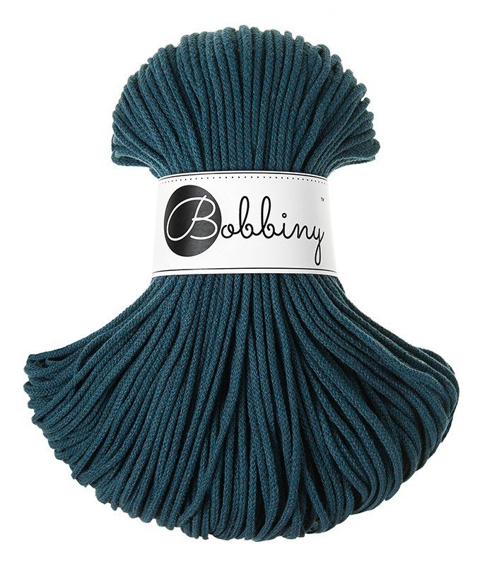bobbiny-junior-3mm-peacock-blue-img Шнур Bobbiny Junior 3 мм Peacock blue, 100 м - Зображення 1