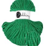 Шнур Bobbiny Junior 3 мм Shiny Jade Green, 100 м