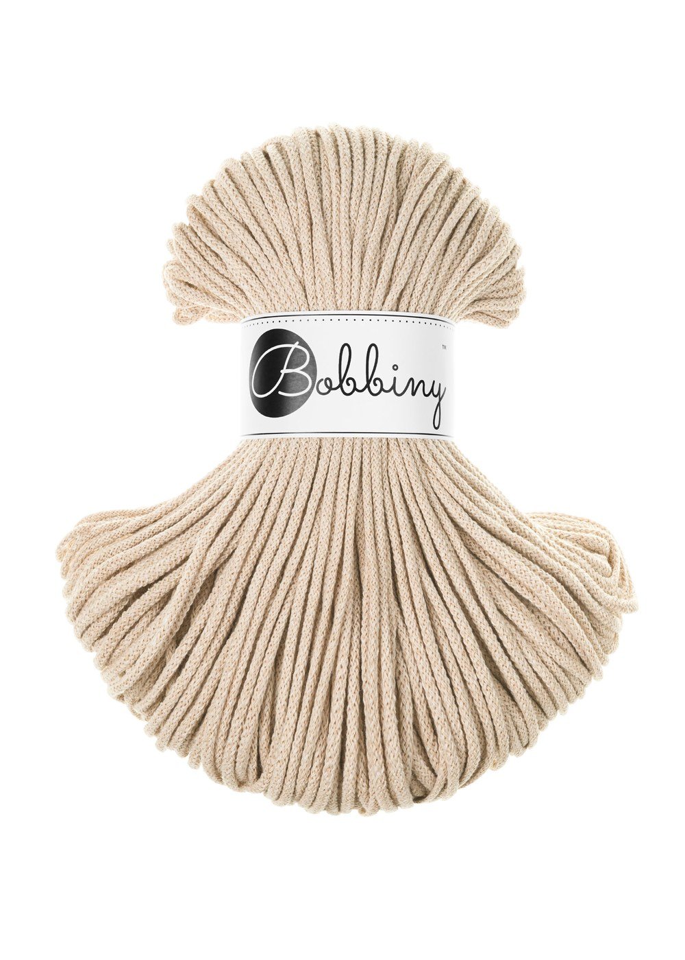 bobbiny-junior-3mm-warm-beige-img Шнур Bobbiny Junior 3 мм Warm Beige, 100 м - Зображення 1