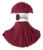 Шнур Bobbiny Junior 3 мм Wine Red, 100 м