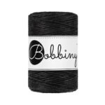Шнур Bobbiny Macramé 1,5 мм Black, 100 м