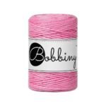 Шнур Bobbiny Macramé 1.5 мм Bubblegum Pink, 100 м
