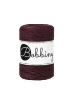 Шнур Bobbiny Macramé 1,5 мм Burgundy, 100 м