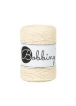 Шнур Bobbiny Macramé 1,5 мм Butter Yellow, 100 м