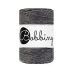 Шнур Bobbiny Macramé 1,5 мм Charcoal, 100 м
