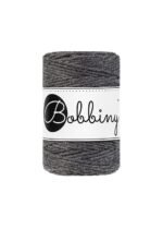 Шнур Bobbiny Macramé 1,5 мм Charcoal, 100 м